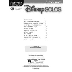 Disney Solos (Alto Saxophone)