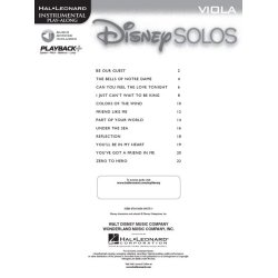 Disney Solos (Viola)