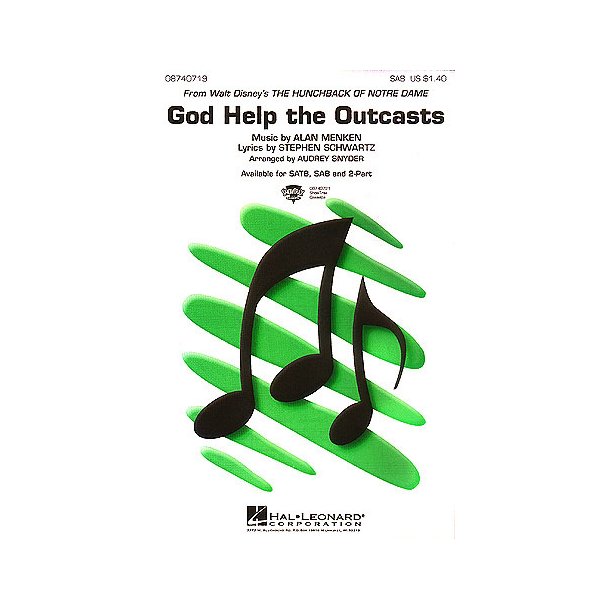 Alan Menken: God Help The Outcasts (SAB)