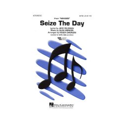Alan Menken: Seize The Day (SATB/Piano)
