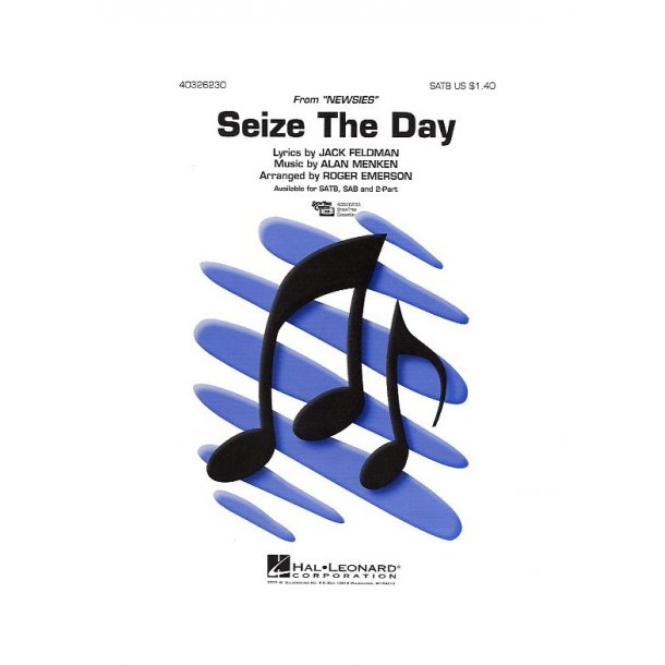 Alan Menken: Seize The Day (SATB/Piano)