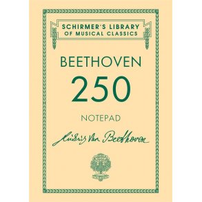 A6 Spiral Bound Notebook - Beethoven 250