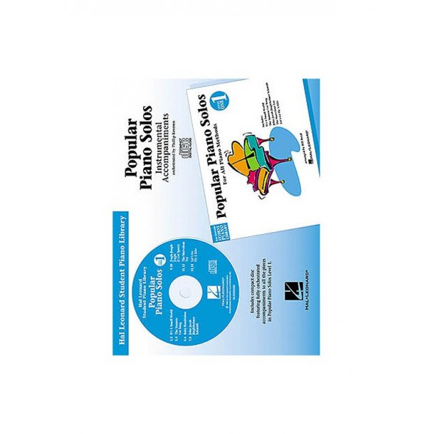 Hal Leonard Student Piano Library: Popular Piano Solos Level 1 (CD)