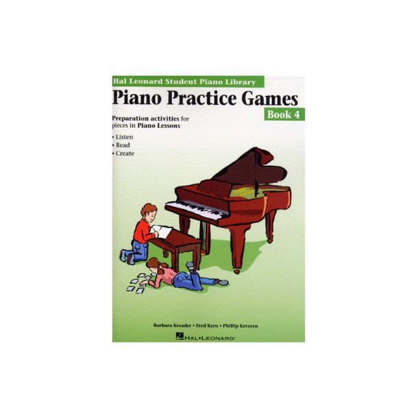 Hal Leonard Student Piano Library: Piano Practice Games Book 4
