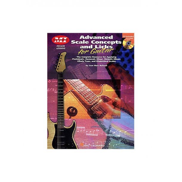 Jean Marc Belkadi: Advanced Scale Concepts And Licks For Guitar