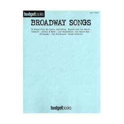 Budgetbooks: Broadway Songs (Easy Piano)