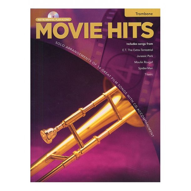 Movie Hits Instrumental Playalong: Trombone