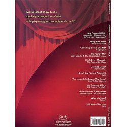 Hal Leonard Instrumental Play-Along: Show Tunes (Violin)
