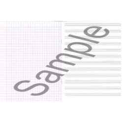 Cahier De Musique &Agrave; 12 Port&eacute;es