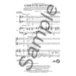 Richard Rodgers/Oscar Hammerstein: Climb Ev'ry Mountain (The Sound Of Music) - SA/Piano