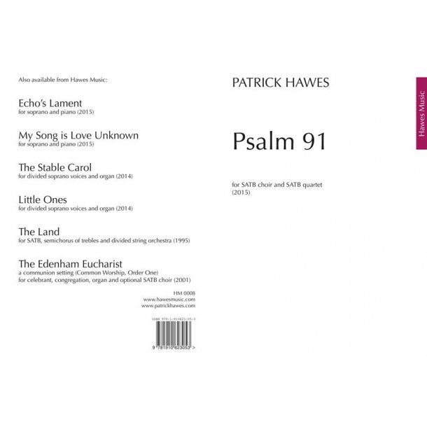 Patrick Hawes: Psalm 91 (The Psalm Of Protection)