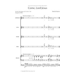 Come, Lord Jesus : Vocal Score