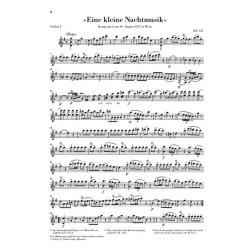 W.A. Mozart: Divertimento "Eine Kleine Nachtmusik" K.525 - Parts (Henle Urtext)