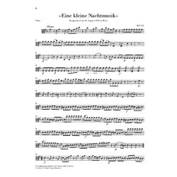 W.A. Mozart: Divertimento "Eine Kleine Nachtmusik" K.525 - Parts (Henle Urtext)