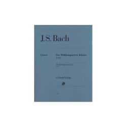 J.S. Bach: The Well-Tempered Clavier Part I BWV 846-869 (Edition Without Fingering)