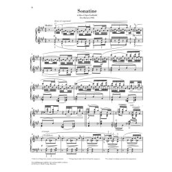 Ravel Maurice Piano Sonatina Piano Book