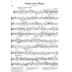 SCHUMANN ADAGIO & ALLEGRO OP70 VLN VERSION (HERTTRICH) PF/VLN URTXT PB