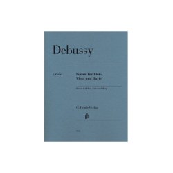 Claude Debussy: Sonata For Flute, Viola And Harp