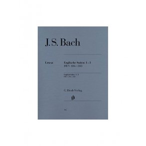 J.S. Bach: English Suites 1-3 BWV 806-808 (Urtext Edition)
