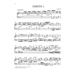 J.S. Bach: Partitas 1-3 BWV 825-827 (Urtext)