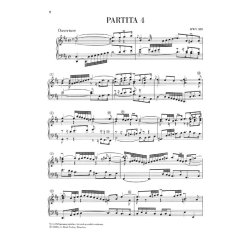 J.S. Bach: Partitas 4-6 BWV 828-830 (Urtext)