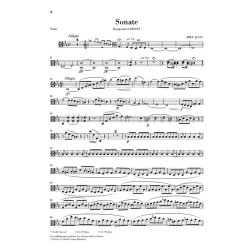 MENDELSSOHN FELIX SONATA IN C MINOR (HERTTRICH) PF/VLA URTEXT PB BK