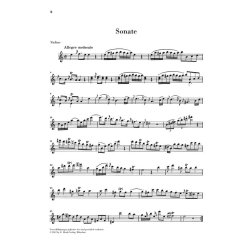 Johann Baptist Georg Neruda: Sonata In a Minor - Violin/Basso Continuo