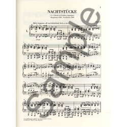 Robert Schumann: Night Pieces op. 23