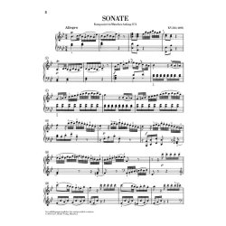 Mozart Wa Piano Sonata In B Flat Major K. 281 Pf Urtext Bk