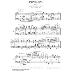 Robert Schumann: Papillons Op. 2 (Henle Urtext Edition)
