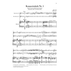 Felix Mendelssohn Bartholdy: Concert Pieces Op.113 And 114 For Clarinet, Basset Horn (2 Clarinets) And Piano