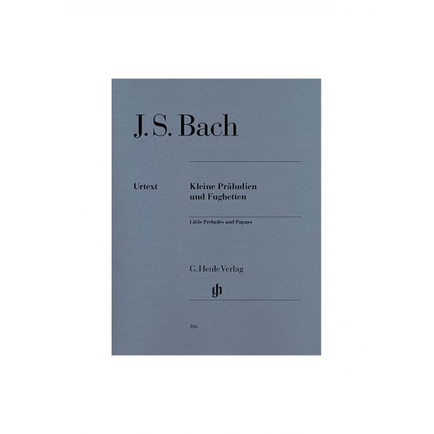 J.S. Bach: Little Preludes And Fugues (Urtext Edition)