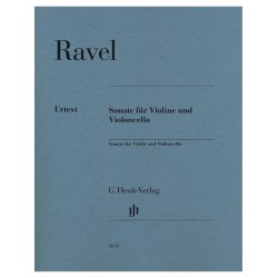 Maurice Ravel: Sonata For Violin And Violoncello