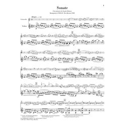 Maurice Ravel: Sonata For Violin And Violoncello