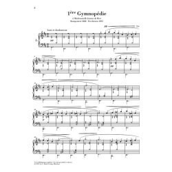 Erik Satie: Gymnopdies (Henle Urtext Edition)
