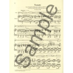 Max Reger: Clarinet Sonata Op.107 - Version For Violin (Urtext)