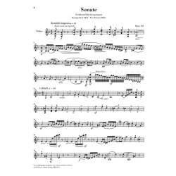 Robert Schumann: Violin Sonata No.2 In D Minor Op.121 (Urtext)