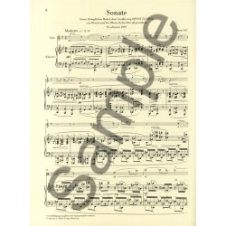 Max Reger: Clarinet Sonata Op.107 - Version For Viola (Urtext)