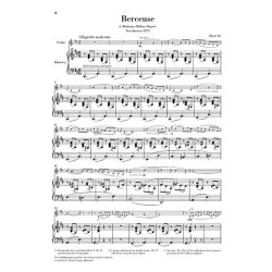 Gabriel Faure: Berceuse for Violin and Piano Op.16