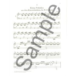 J.S. Bach: Little Preludes And Fughettas - Urtext