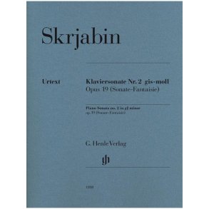 Piano Sonata No. 2 G Sharp Minor Op. 19 (Sonate-Fantaisie)