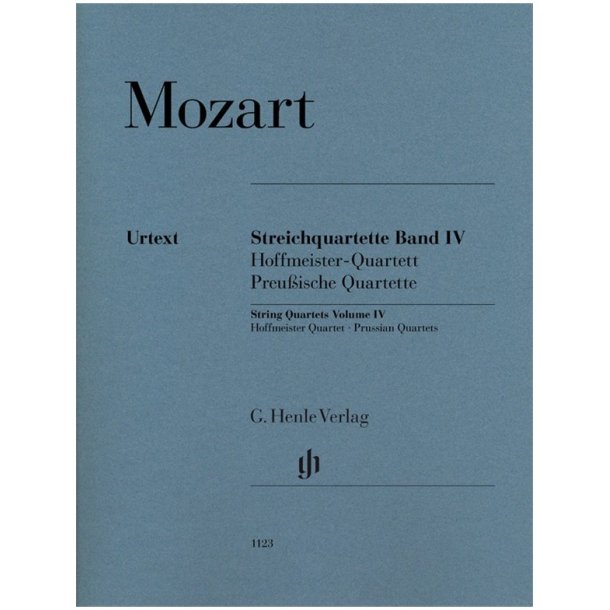 Wolfgang Amadeus Mozart: String Quartets, Volume IV