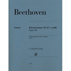 Beethoven Piano Sonata No 27 In E Minor Op 90 Piano Book