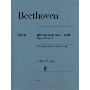 Piano Sonata no. 5 in c minor op. 10,1 : Piano Sonata no. 5 in c minor op. 10 no. 1