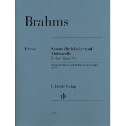 Brahms Sonata Vlc/Pf Op.99 Urtext