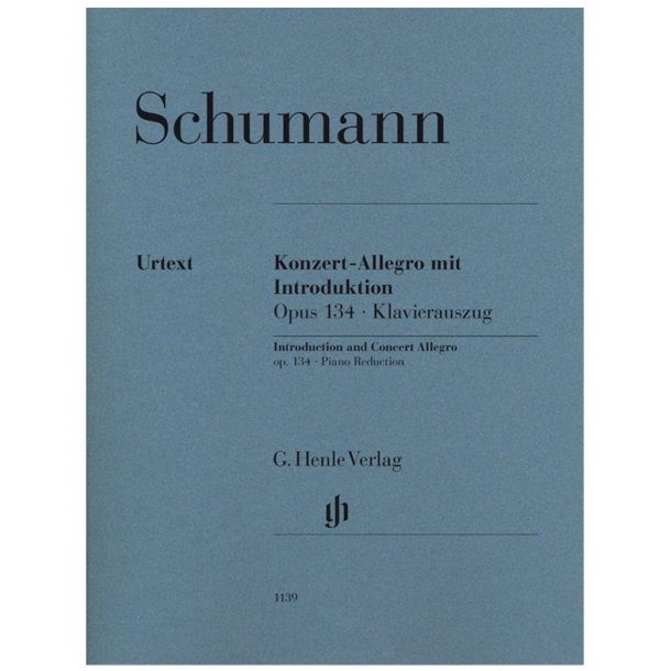 Schumann: Introduction And Concert Allegro Op.134 Piano Reduction