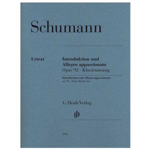 Schumann: Introduction And Allegro appassionato Op.92 Piano Reduction