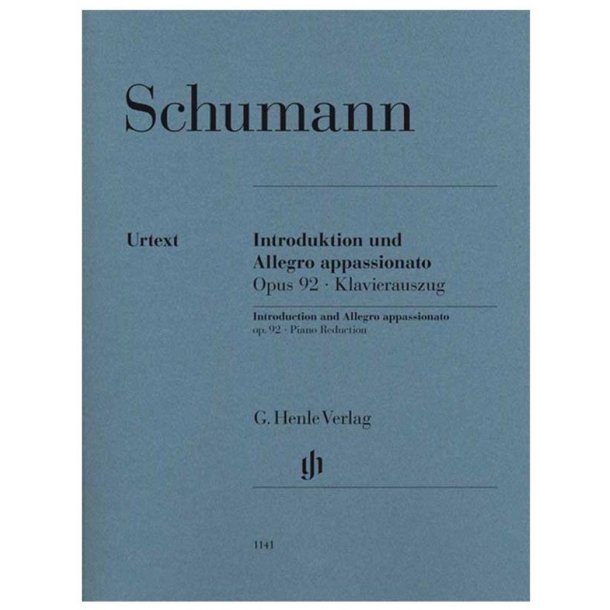 Schumann: Introduction And Allegro appassionato Op.92 Piano Reduction