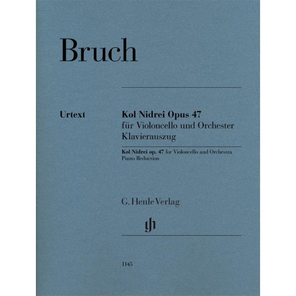 Kol Nidrei Opus 47 for Violoncello and Orchestra