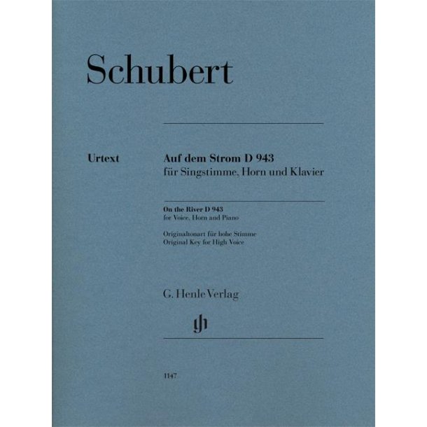 Auf dem Strom D 943 : Original Key for High Voice